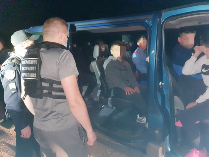 Біля Ужгорода затримали чотирьох громадян Узбекистану 