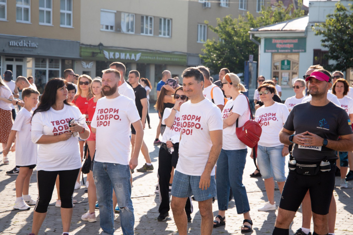 «Біжу за Давидика»: 210 тисяч гривень зібрали сьогодні в Ужгороді на благодійному забігу