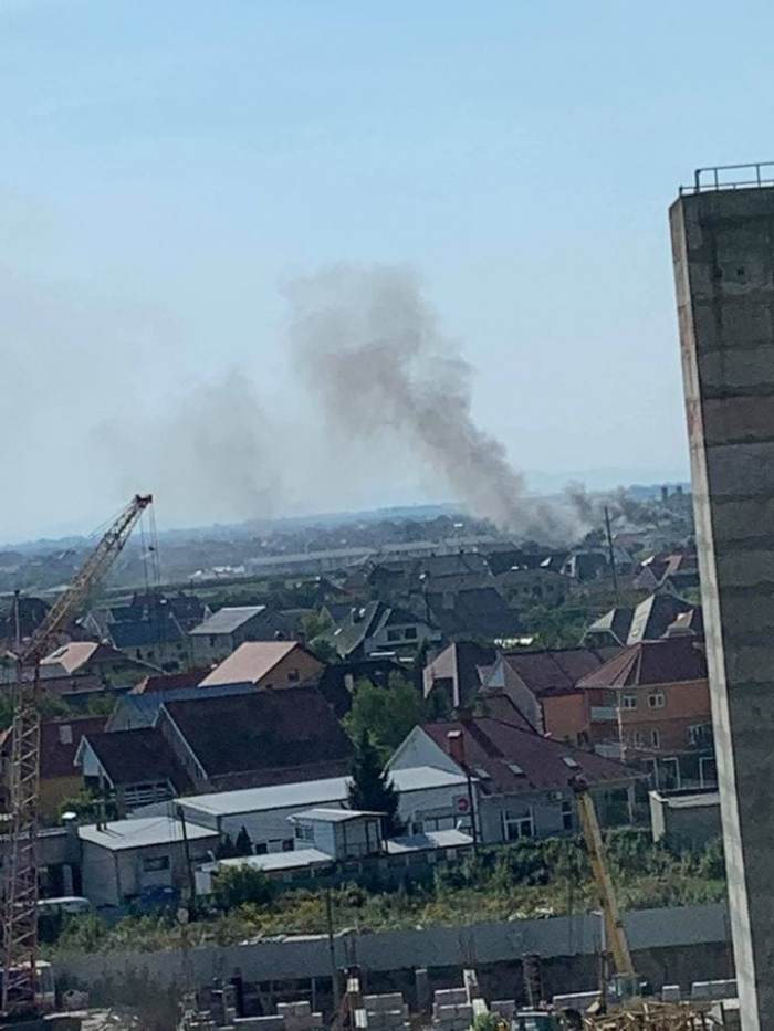 На Ужгородщині горить ресторанний комплекс "Чарда", - соцмережі
