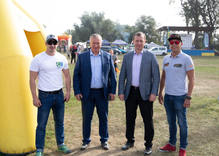 Богдан Андріїв привітав учасників Кубку України з мотокросу, який відбувся в Ужгороді