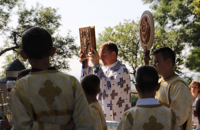 Cвяткова Літургія відбулася в Горянській ротонді з нагоди Дня Ужгорода