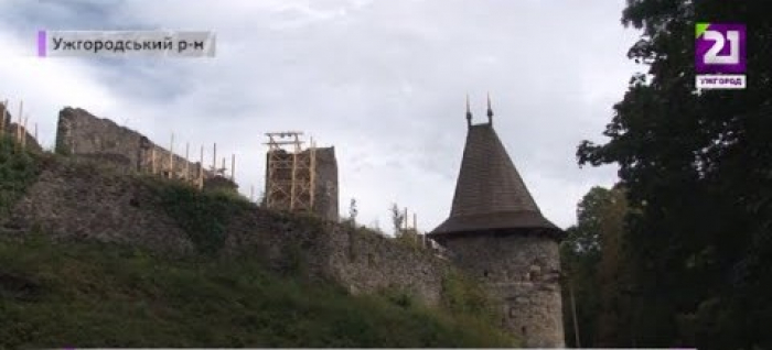 Стало відомо, на якому етапі відновлення Невицького замку (ВІДЕО)