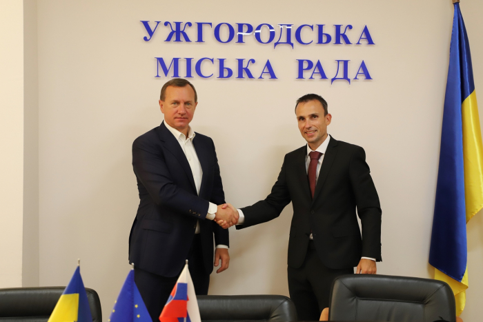 Богдан Андріїв зустрівся з новим Генеральним консулом Словацької Республіки в Ужгороді