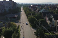 Вулиця Можайського в Ужгороді помітно змінилася за кілька років (ВІДЕО)