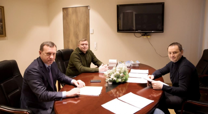 Міський голова Ужгорода Богдан Андріїв зустрівся сьогодні з народними депутатами України 