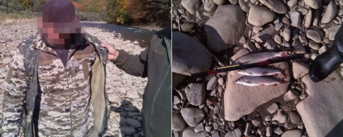На Закарпатті рибоохоронний патруль виявив порушників рибальства під час нересту