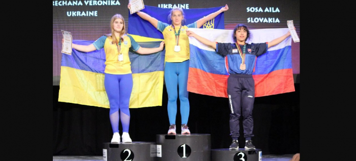 Юна закарпатка стала чемпіонкою Європи з армспорту