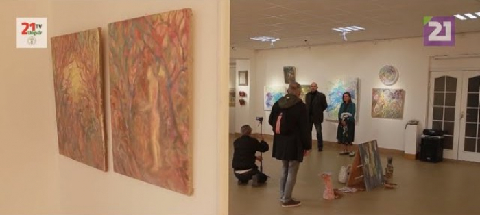 Ювілейна Виставка Юлії Єгорової відкрилася у арт-галереї «Ужгород»