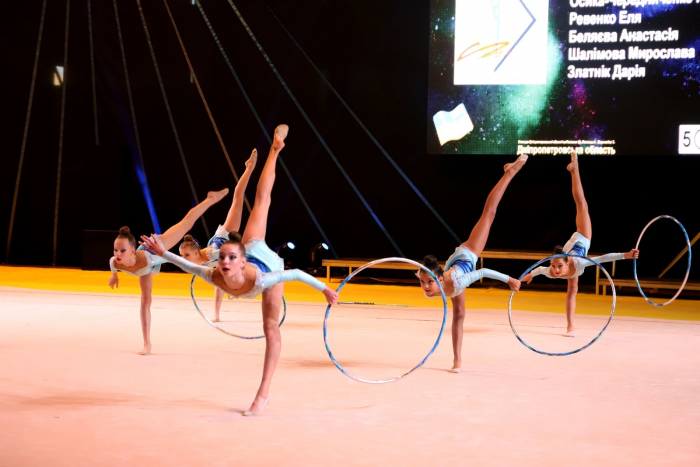 В Ужгороді триває чемпіонат України із художньої гімнастики
