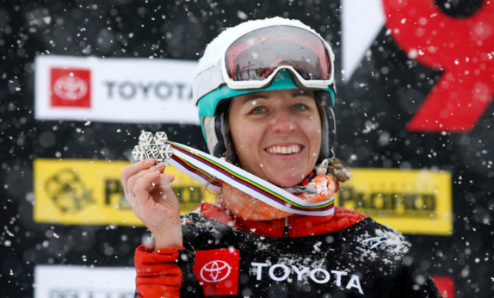 Закарпатка Данча виграла золоту медаль на Кубку Європи зі сноуборду у Швейцарії

