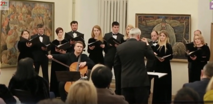 Твори Баха та Тавенера звучали в Ужгороді у виконанні академічного камерного хору Cantus