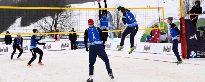 Закарпатці здобули перше місце в II етапі Чемпіонату Європи з волейболу на снігу
