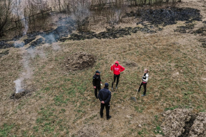 Технології проти паліїв трави на Свалявщині – ловлять дронами і штрафують