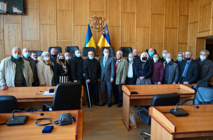 В Ужгородській міській раді відбулася зустріч із ліквідаторами аварії на ЧАЕС