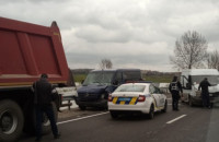 ДТП на Мукачівщині: не розминулися два мікроавтобуси 