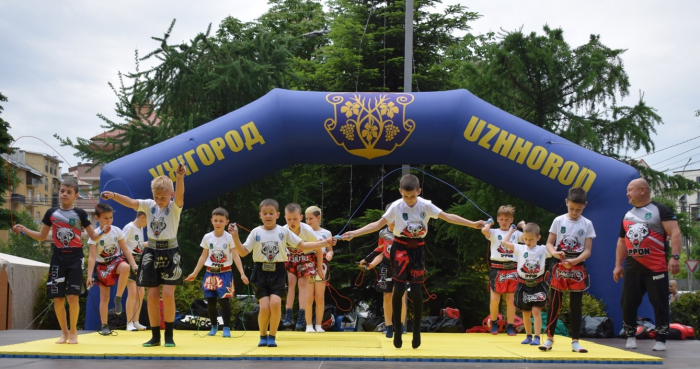 Відбулися спортивні активності у Боздоському парку в Ужгороді