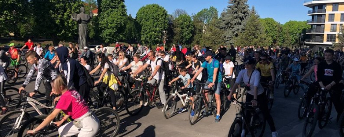 Велозаїзд "Big City Ride" відбувся в Ужгороді (ВІДЕО)