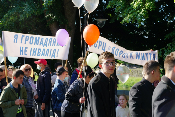 Учасники маршу-ходотону пройшли центром Ужгорода