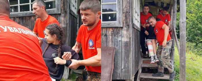 В горах Закарпаття надали допомогу травмованій туристці з Маріуполя