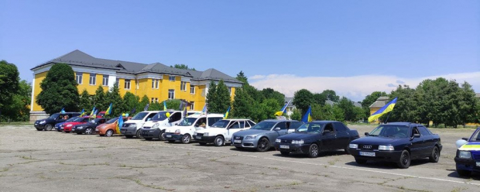 У Мукачеві влаштували автопробіг на честь 99-річниці 128-ої бригади