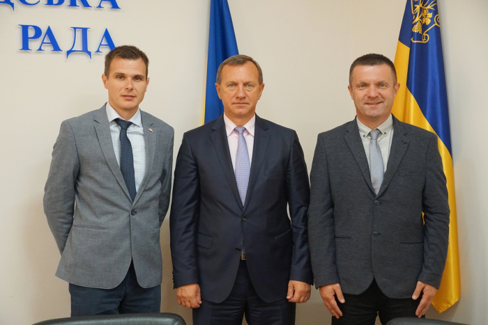 Міський голова Ужгорода зустрівся з гостями з Хорватії та Сербії (ФОТО)
