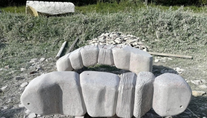 Стартував міжнародний Карпатський скульптурний симпозіум