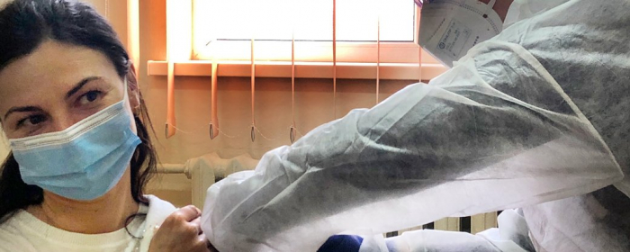 За минулу добу на Закарпатті вакцинували першою дозою понад тисячу людей