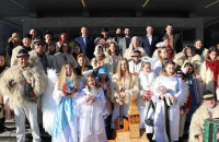 В Ужгородській міськраді сьогодні приймали колядників