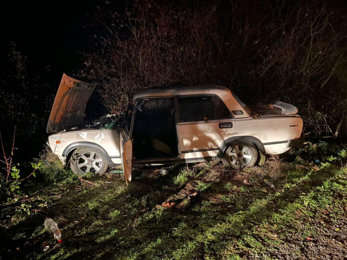 Поліцейські Берегівщини затримали нетверезого водія, який спричинив ДТП у якій травмувалося троє неповнолітніх