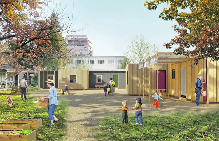 У Чехії архітектори пропонують зробити для переселенців, які живуть у спортзалах, модульні будинки