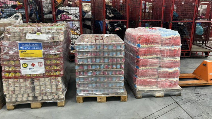 Ужгород отримав гуманітарну допомогу із Пряшева