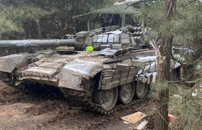 Після зіткнення із Закарпатською 128-ю бригадою росіяни втекли, кинувши техніку