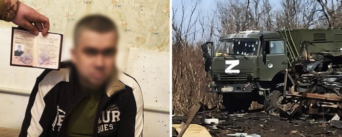 Бійці Закарпатської бригади взяли у полон підполковника армії РФ у спідній білизні ЗСУ