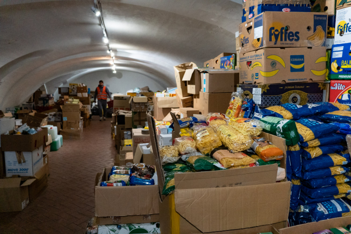 «Совине гніздо» продовжує забезпечувати тимчасові пункти розміщення пересленців в Ужгороді