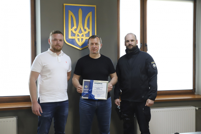 Богдан Андріїв отримав подяки від ГУ Національної поліції у Києві та Державного біотехнологічного університету