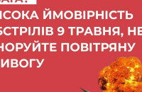 Закарпатців закликають не ігнорувати повітряні тривоги 8-9 травня 