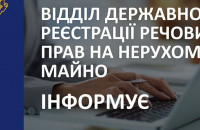 Ужгородцям - про роботу відділу державної реєстрації речових прав на нерухоме майно та їх обтяжень