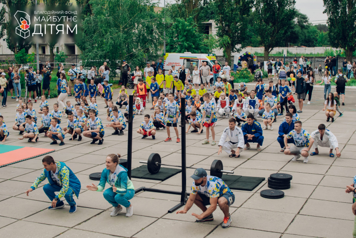 Закарпатський благодійний фонд "Майбутнє – дітям” підтримав проведення “Олімпійського дня – 2022” у постраждалому від окупації Гостомелі