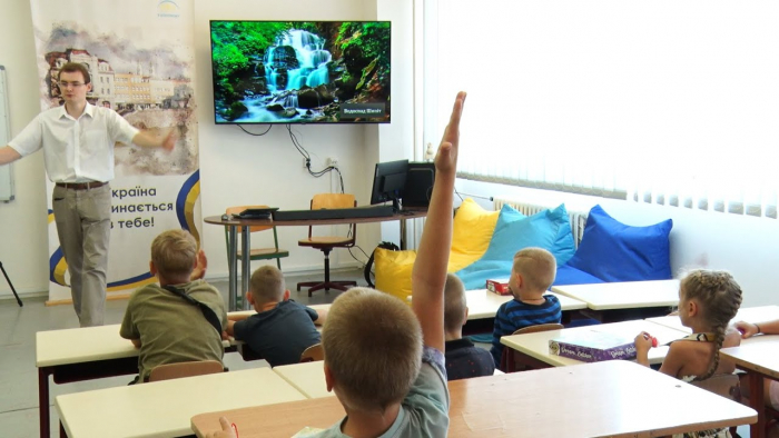 В Ужгороді відкрили освітній простір для дітей-переселенців (ВІДЕО)