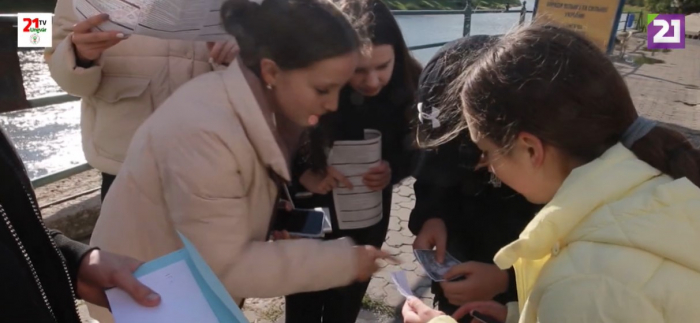 В Ужгороді юні туристи-краєзнавці взяли участь у пізнавальному квесті (ВІДЕО)