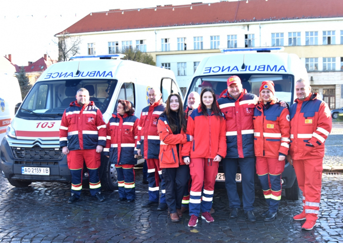 10 нових автомобілів швидкої допомоги для бригад області отримав Закарпатський обласний центр екстреної медичної допомоги