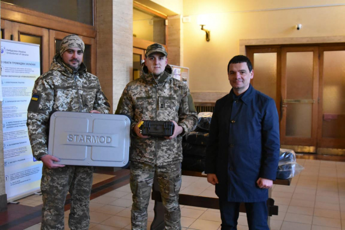 Військові Закарпаття отримали "старлінки" від обласної ради

