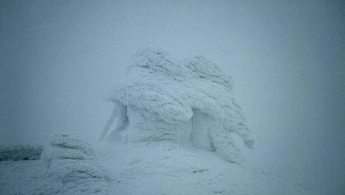 На Рахівщині у горах хуртовина, температура повітря -12°С