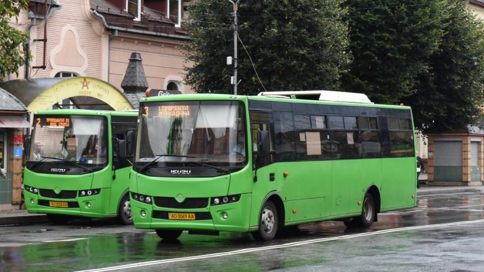1,2 мільйона гривень компенсували перевізникам Мукачева за безкоштовне перевезення "пільговиків"