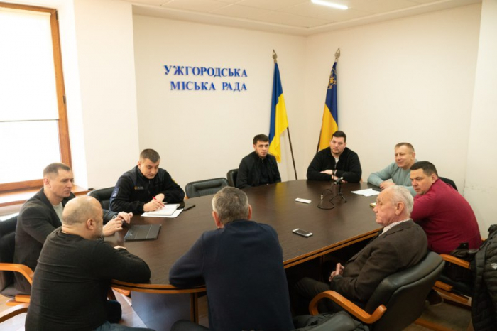 В Ужгороді відбулося засідання Комісії ТЕБНС щодо аварійних ситуацій через витік газу