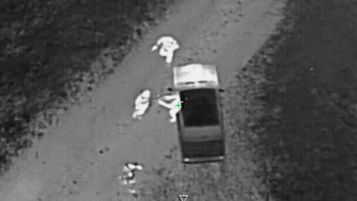 На Закарпатті поблизу кордону з Румунією прикордонники затримали чотирьох чоловіків