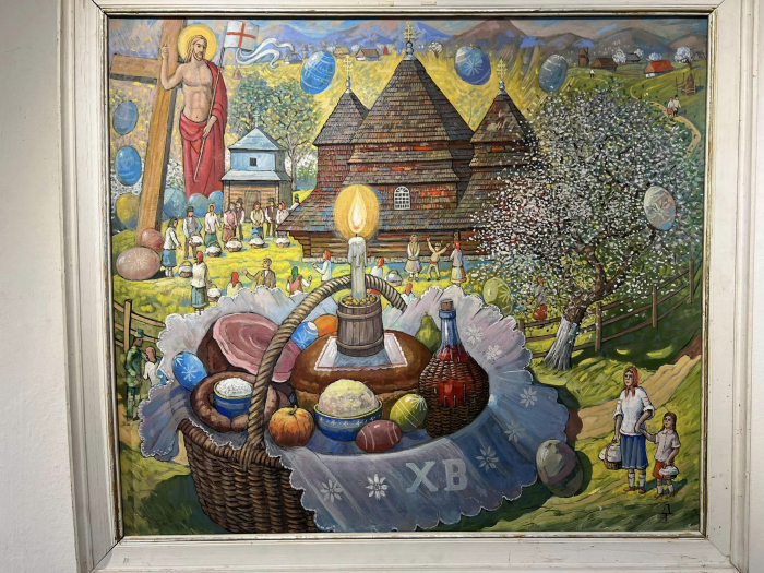 В Ужгороді відкрилася великодня виставка закарпатських художників 