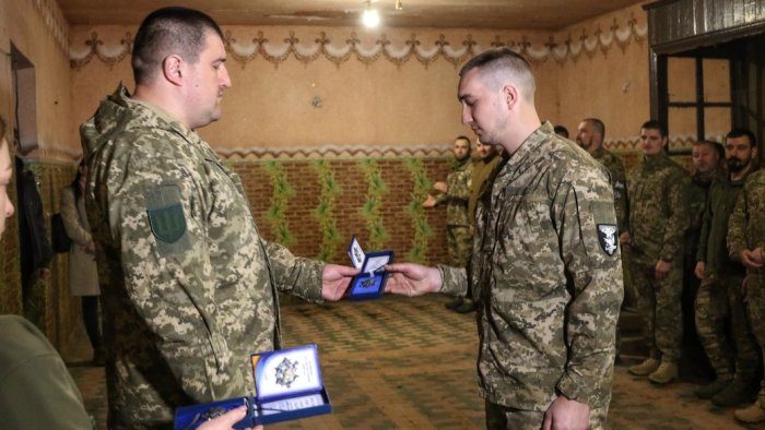 Бійцям 128-ї окремої гірсько-штурмової Закарпатської бригади вручили нагороди від президента України