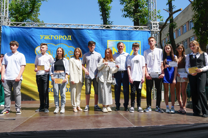 В Ужгороді переможців міського етапу МАНу