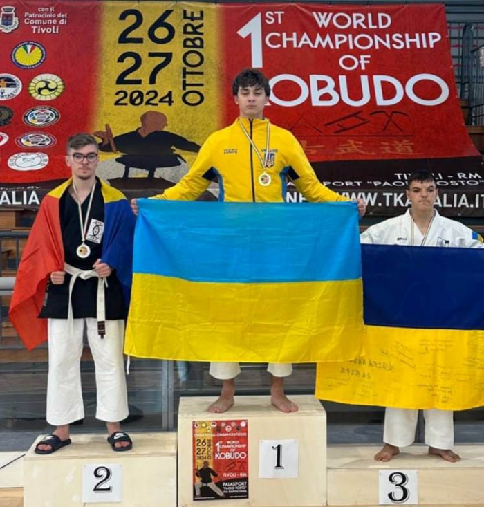 19-річний закарпатець став чемпіоном світу з Кобудо